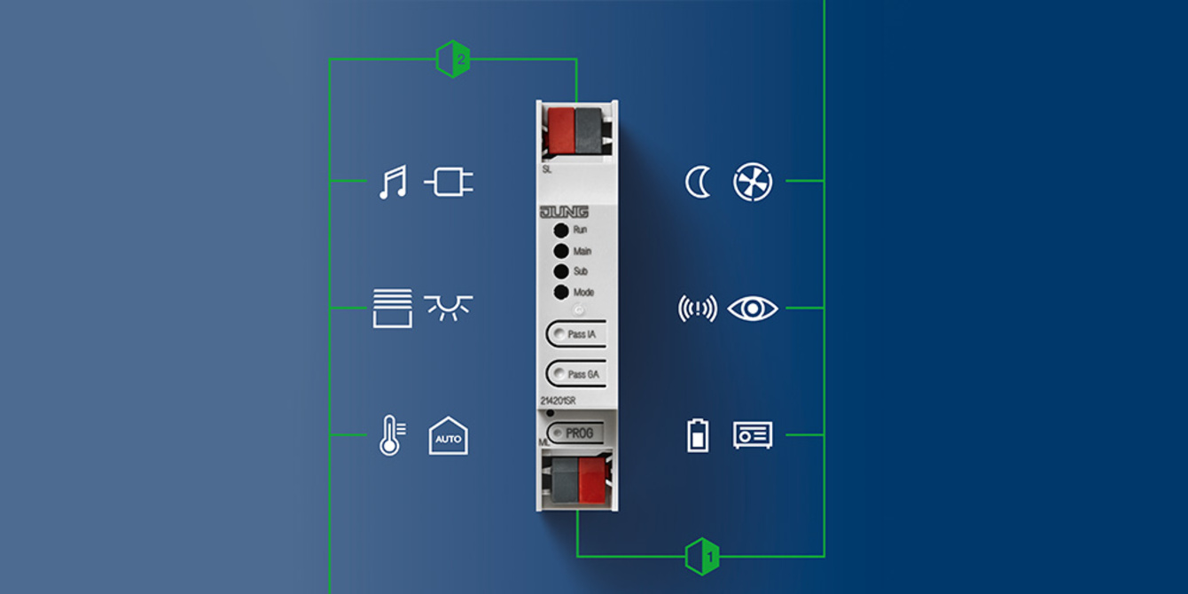 KNX Bereichs- und Linienkoppler bei Energy2light Elektro & Home Automation Khokhar in Rödermark