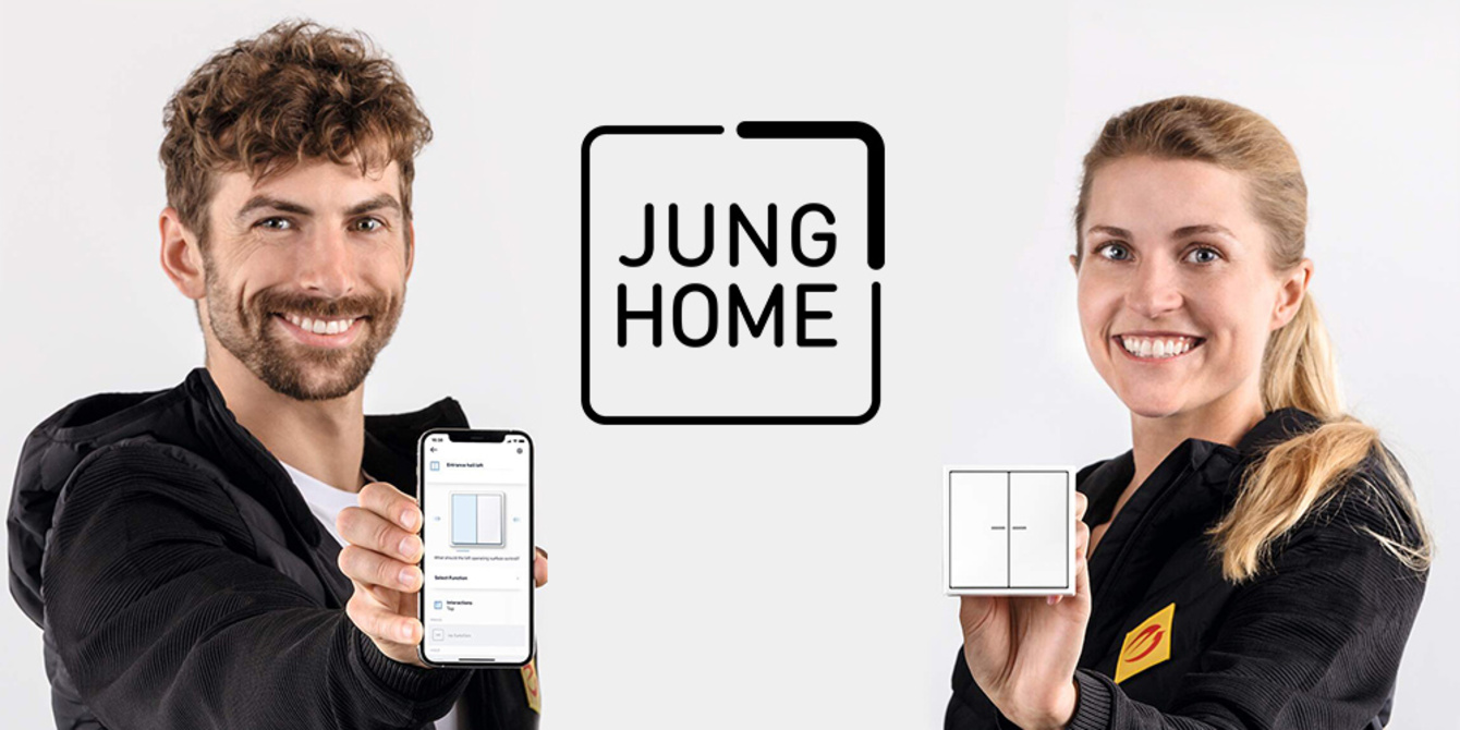 JUNG HOME bei Energy2light Elektro & Home Automation Khokhar in Rödermark